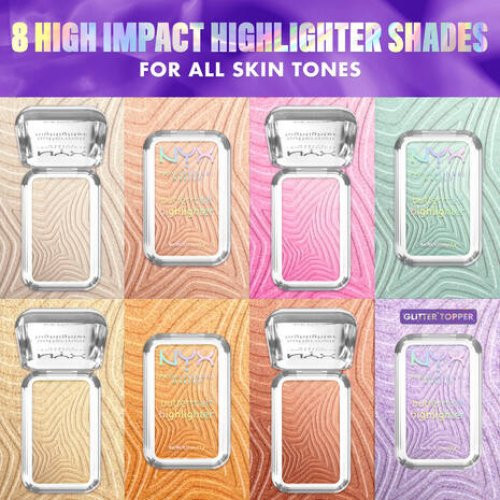 NYX Professional Makeup Buttermelt Highlighter Švytėjimo suteikianti priemonė, No.1 Butta