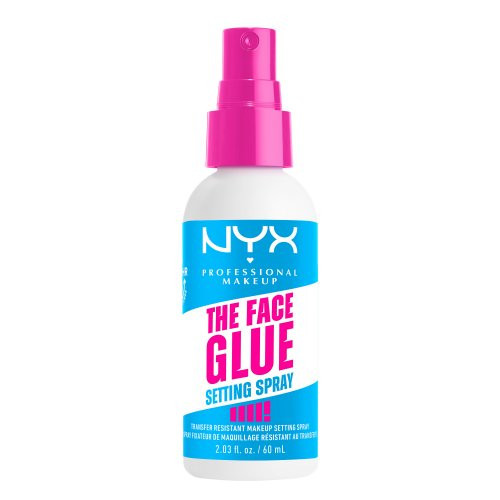 NYX Professional Makeup The Face Glue Setting Spray Makiažo fiksatorius, 60ml