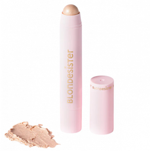 Blondesister Ready To Glow Highlighter Stick Pieštukinė švytėjimo suteikianti priemonė, 01 Crystal Mood