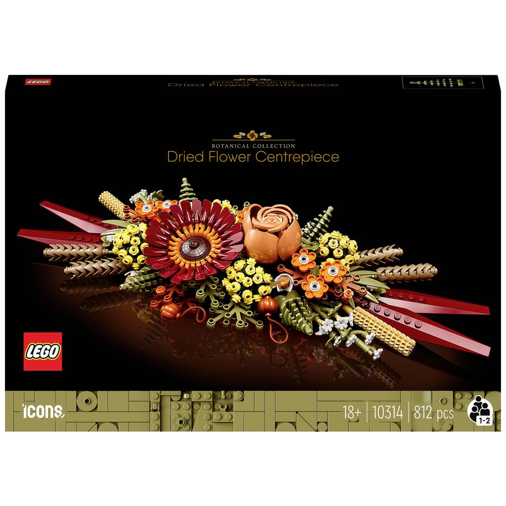 Konstruktorius LEGO Icons Dried Flower Centerpiece