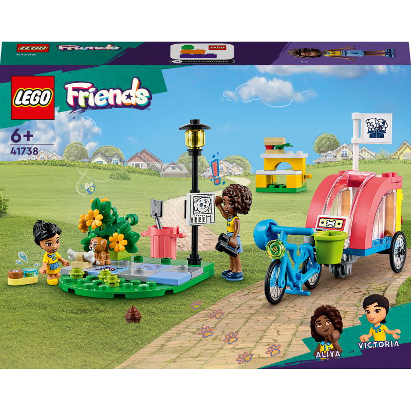 Konstruktorius LEGO FRIENDS DOG RESCUE BIKE