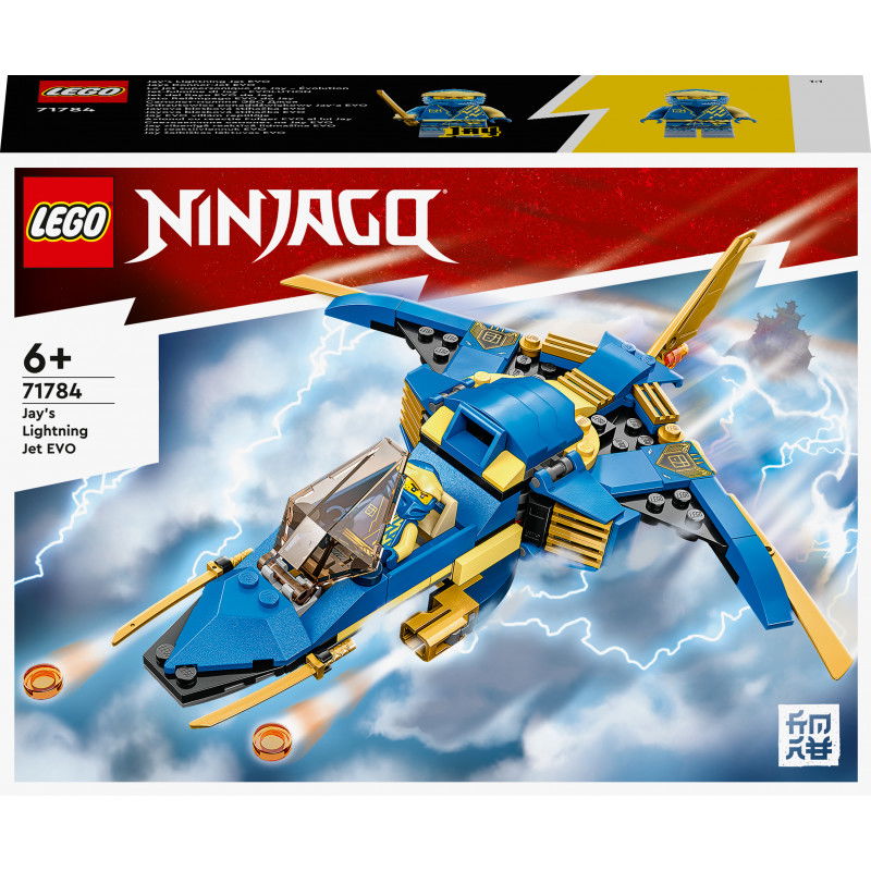 Konstruktorius LEGO NINJAGO JAY’S LIGHTNING JET EVO