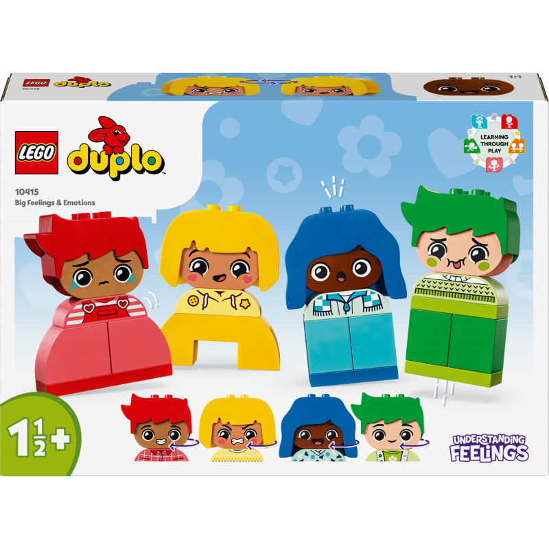 Konstruktorius LEGO DUPLO My First Big Feelings & Emotions 10415