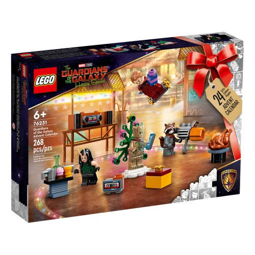 Konstruktorius LEGO Marvel Studios Galaktikos sergėtojų advento kalendorius 76231