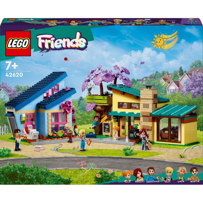 Konstruktorius LEGO Friends Olly and Paisley's Family Houses