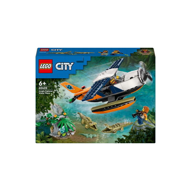 Konstruktorius LEGO CITY JUNGLE EXPLORER WATER PLANE