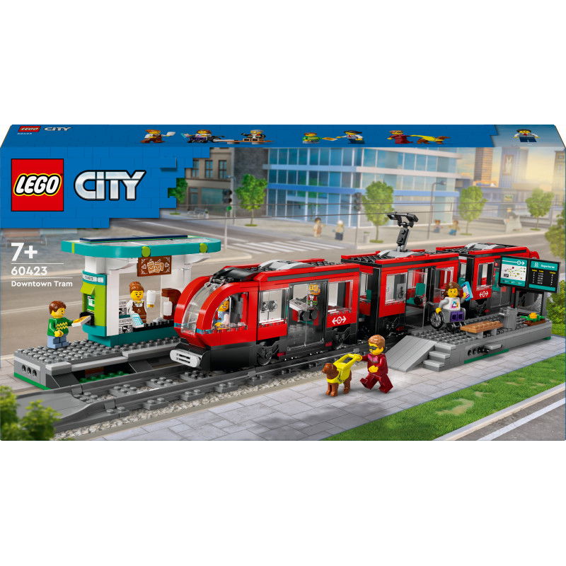 Konstruktorius LEGO CITY DOWNTOWN STREETCAR AND STATION