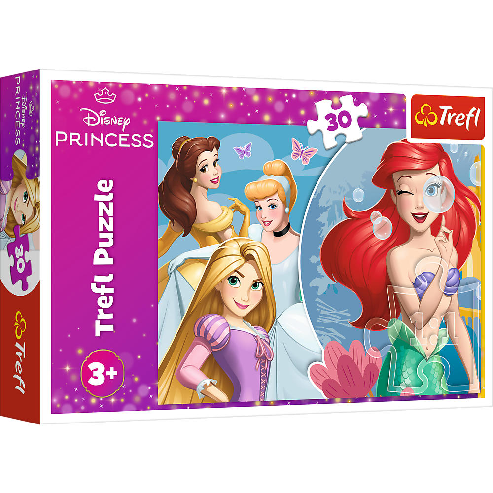 TREFL DISNEY PRINCESS dėlionė „Princesės", 30 det.