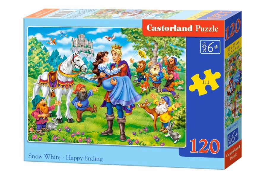 Dėlionė Castorland Snow White, 120 dalių