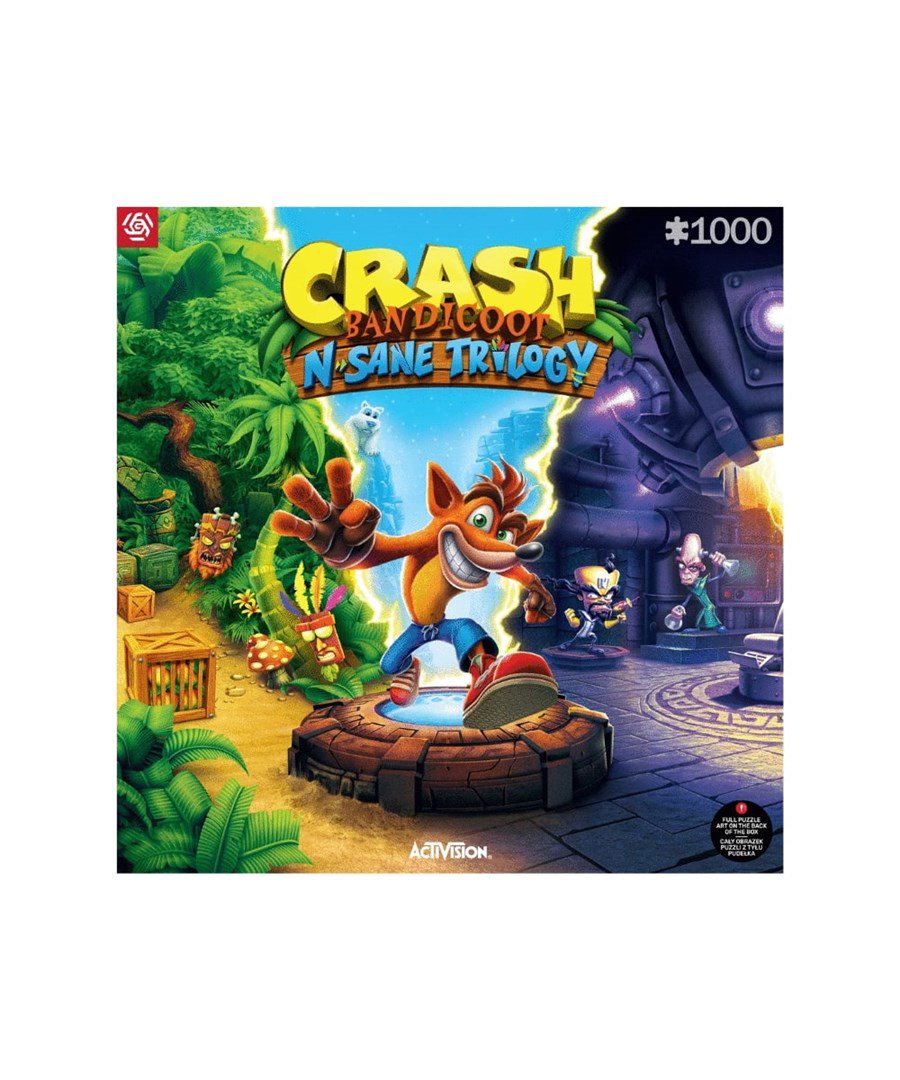 Good Loot Žaidimų dėlionė: Crash Bandicoot N. Sane Trilogy (1000 dalių)