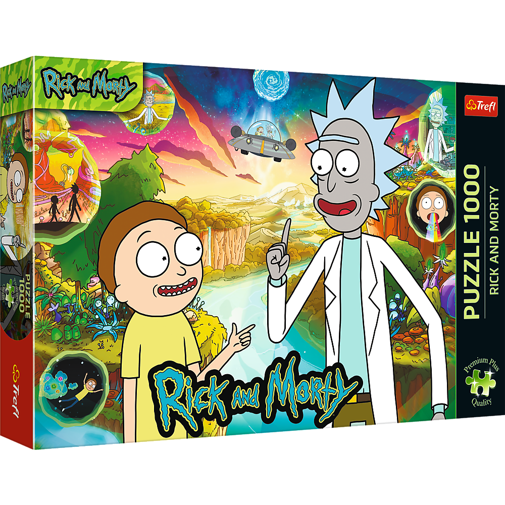 TREFL PREMIUM PLUS 1000 det. dėlionė „Rick and Morty“