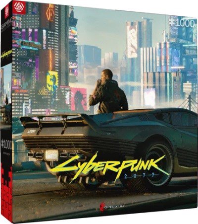 Cenega Cyberpunk 2077: Mercenary on the Rise Dėlionė 1000 vnt