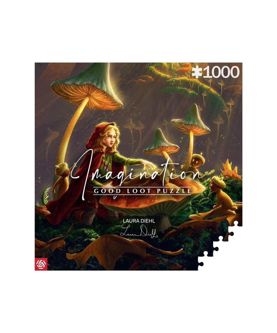 Vaizduotės dėlionė: Laura Diehl Acorn Fairy 1000 dalių