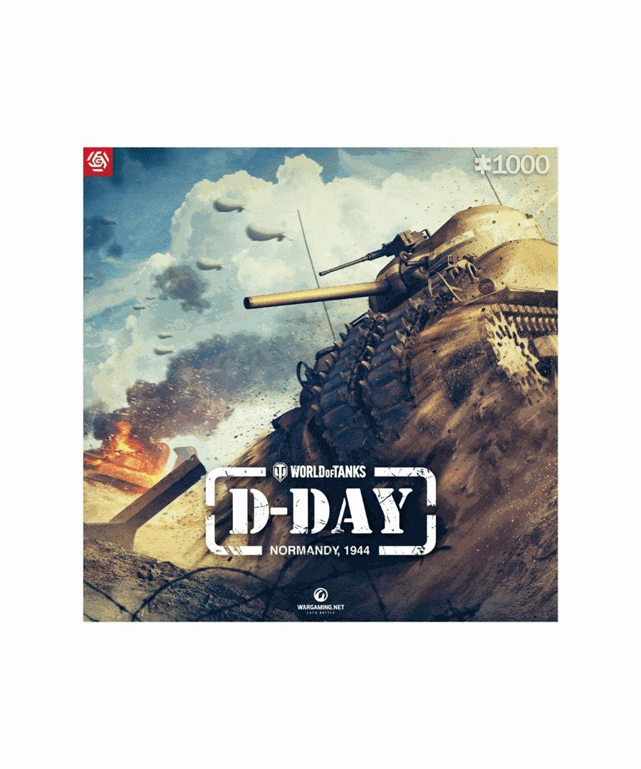 Puzzle Good Loot Gaming - World of Tanks: D-Day 1000 vnt