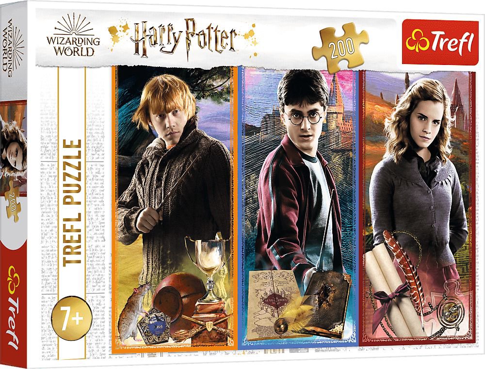Trefl Puzzle 200el In the world of magic and witchcraft. Harry Potter 13277 Trefl p12