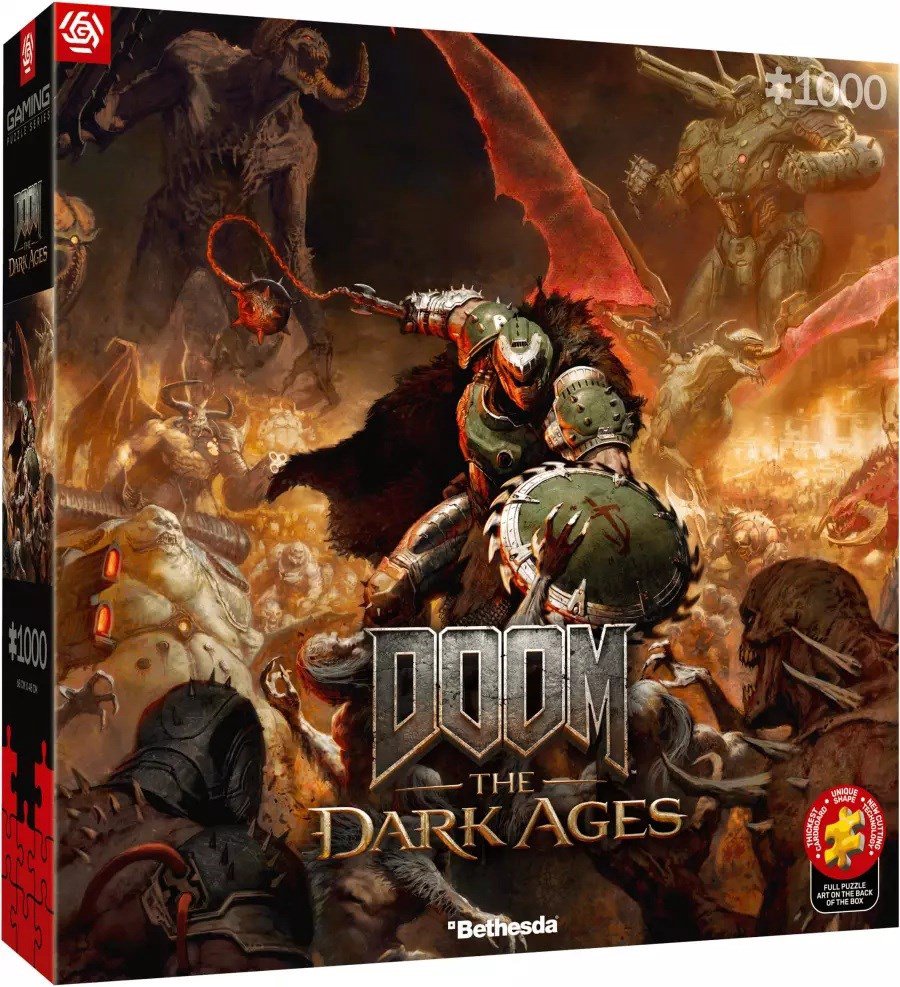 Puzzle Good Loot Gaming - Doom: The Dark Ages - Slayer's Rage 1000 vnt