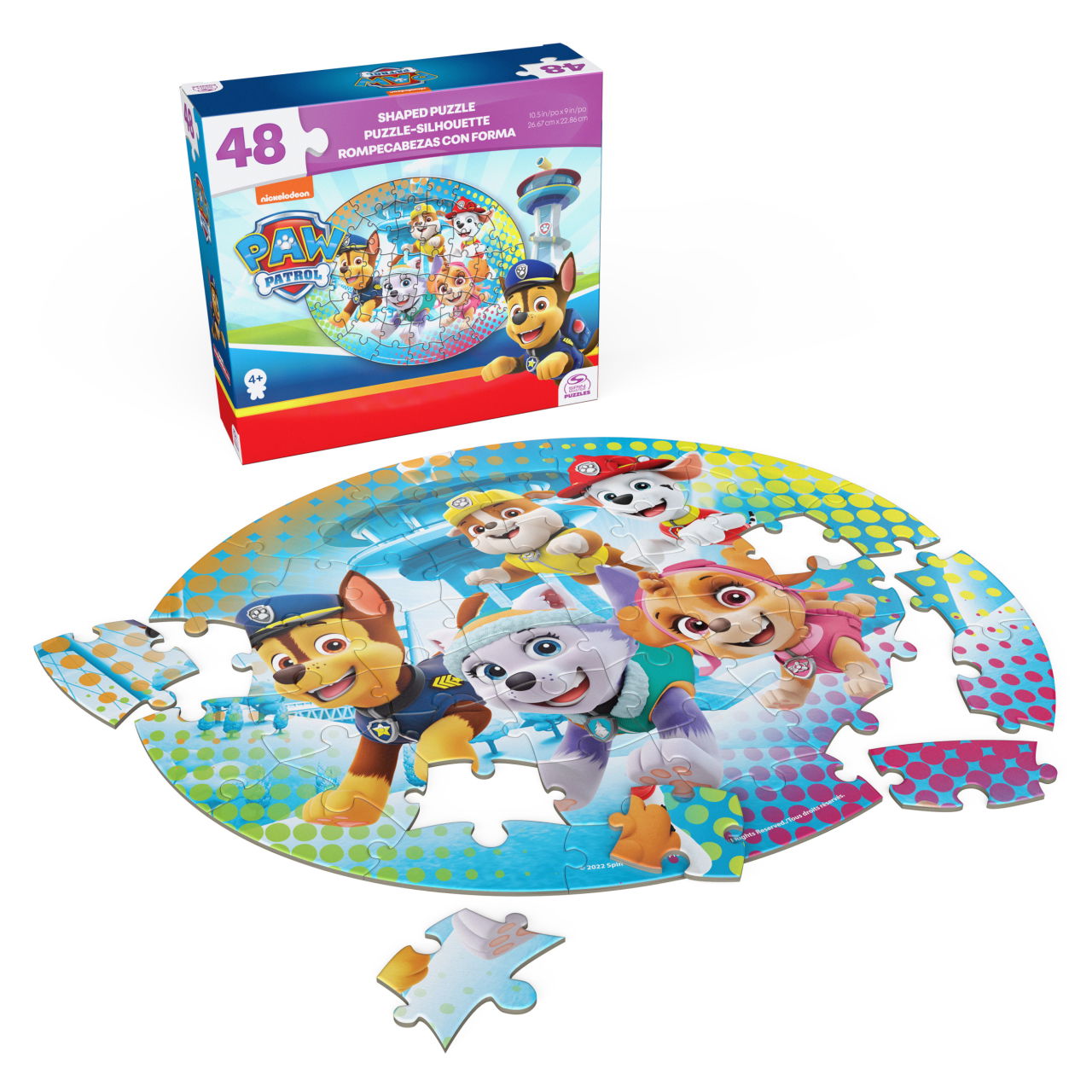 SPINMASTER GAMES dėlionė Paw Patrol Shape, 6067570