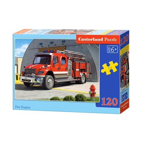 Castorland dėlionė   Fire Engine 120 det.