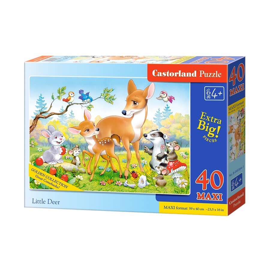 Castorland dėlionė LITTLE DEER 40 MAXI detalių