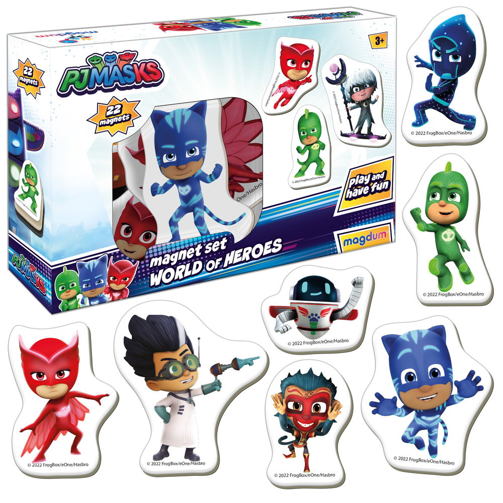 Magnetų rinkinys PJ Masks