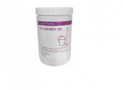 Dezinfekuojančios chloro tabletės Chlorinex-60, 300 vnt. DA5528