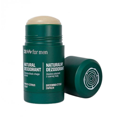 ZEW Natural Deodorant Natūralus vyriškas pieštukinis dezodorantas, 80g