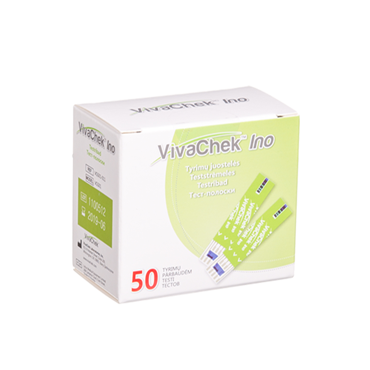 VIVACHEK INO, diagnostinės juostelės, N50