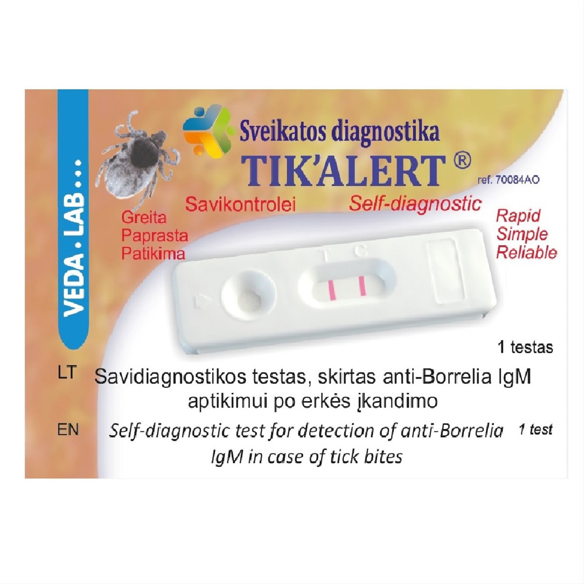 TIK‘ALERT, Laimo ligos testas, N1