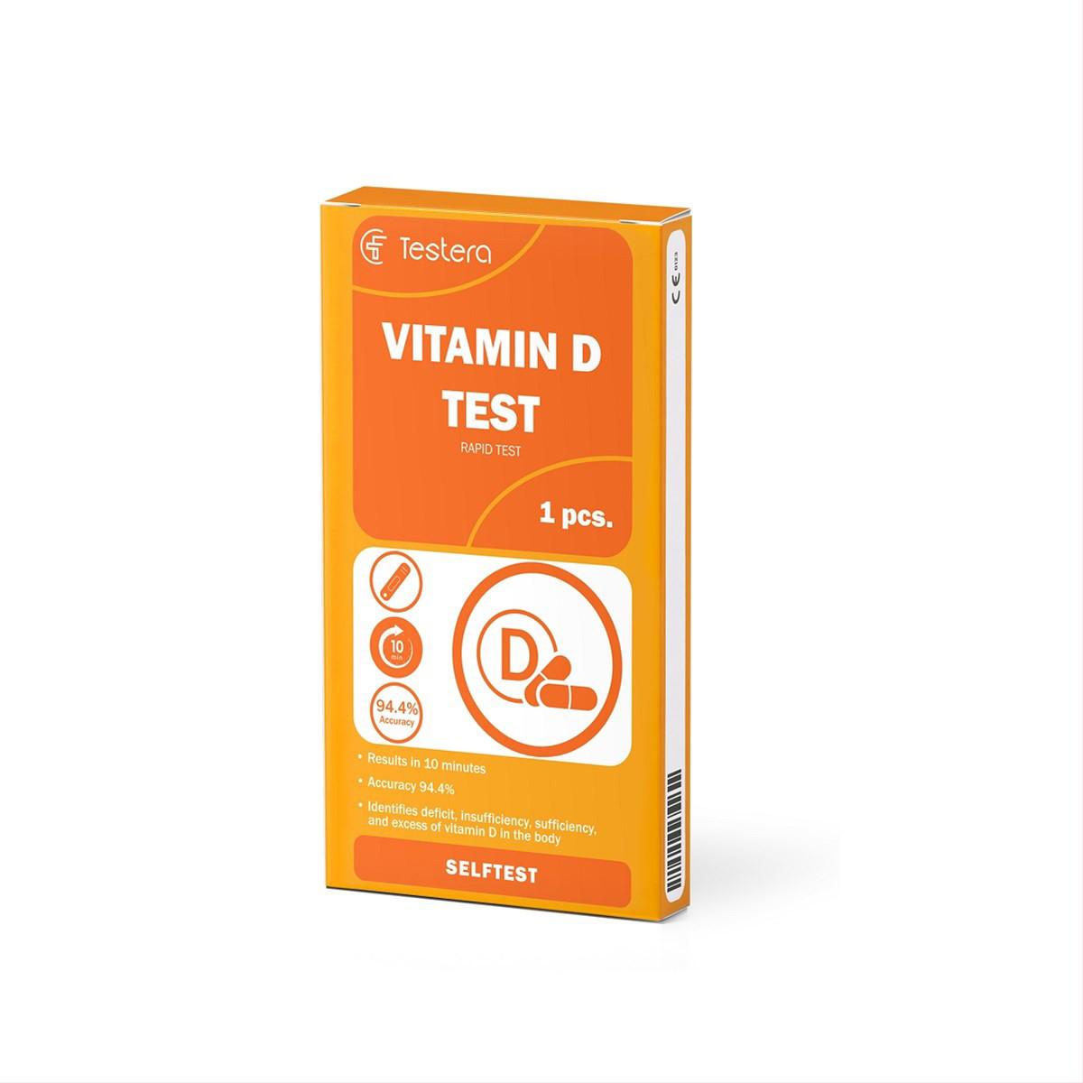TESTERA, Vitamino D testas, 1 vnt.