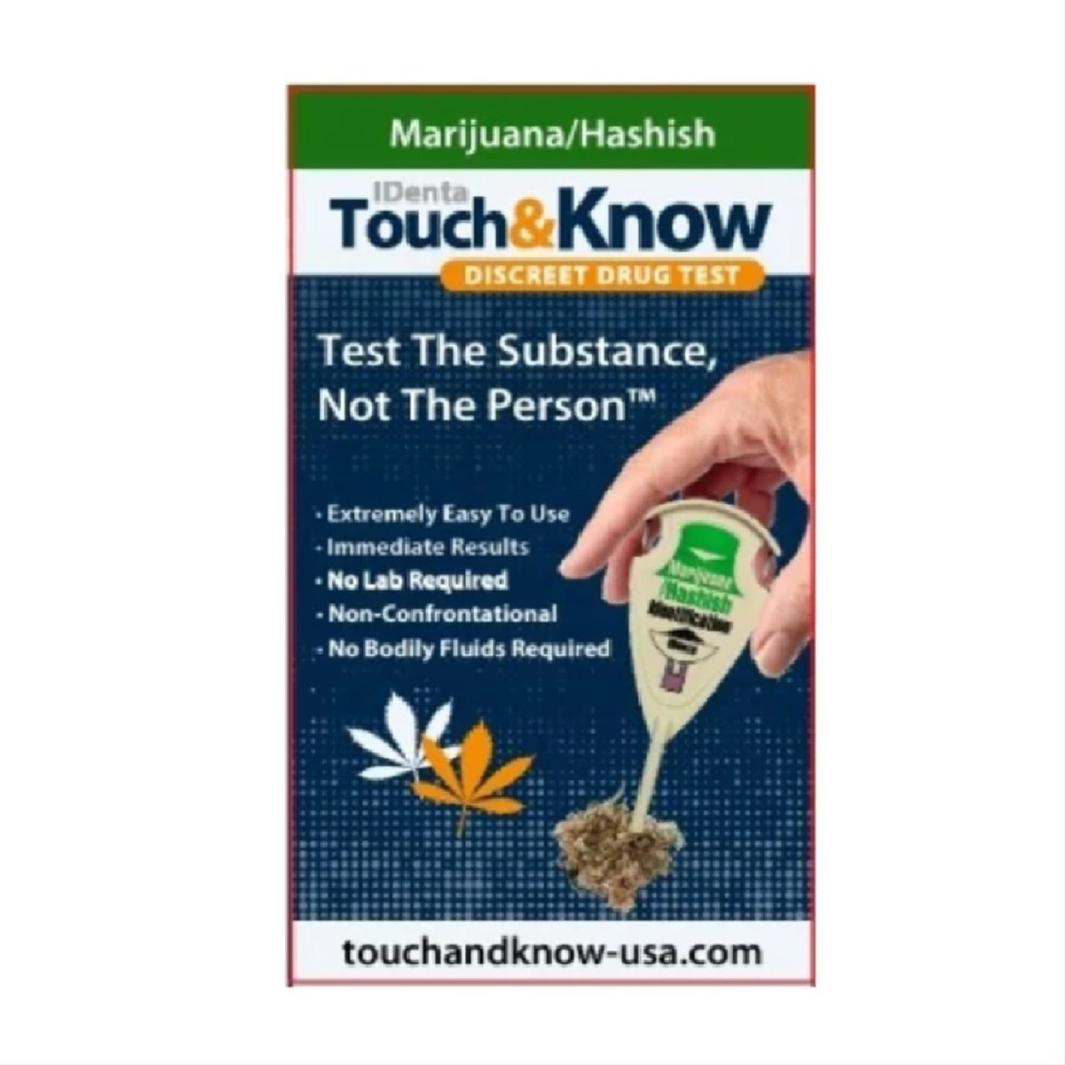 TOUCH&KNOW, Marihuanos/Hašišo testas, N1