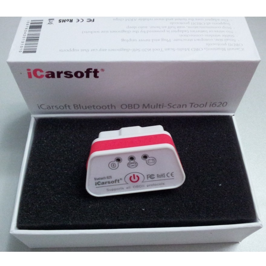 iCarsoft i620 universalus bluetooth diagnostikos įtaisas