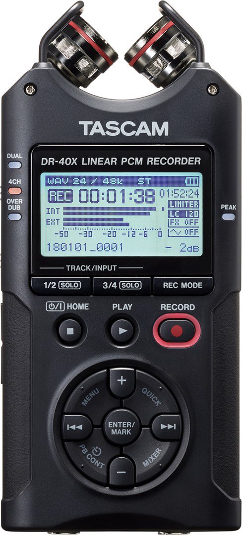 Diktofonas TASCAM DR-40X