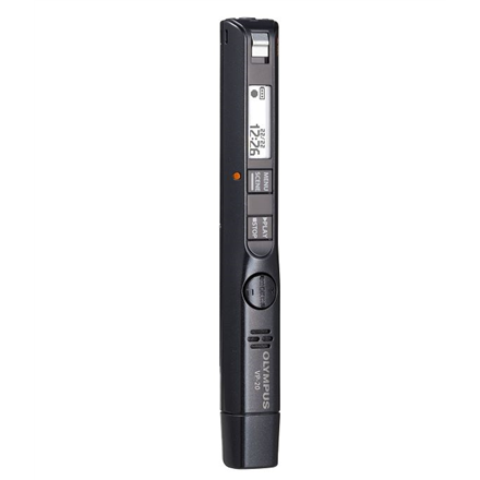 Olympus Digital Voice Recorder VP-20,  8GB, Black | Olympus | Black | Rechargeable | MP3, WAV, WMA|V413130BE000