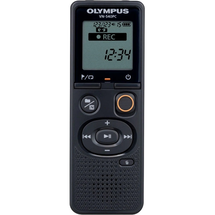 Diktofonas Olympus  Digital Voice Recorder (OM Branded)  VN-540PC  Black  Segment display 1.39'