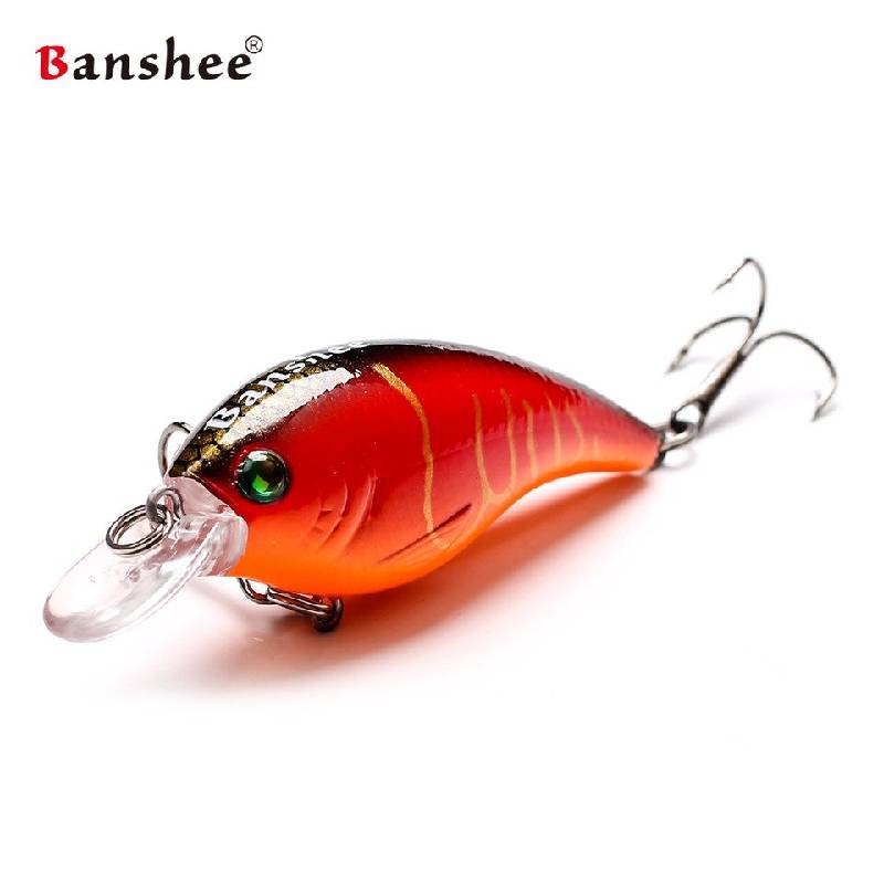 Vobleris Banshee Crankbait Bass 60mm 10g VC01 Mad Lava, Plūdrus