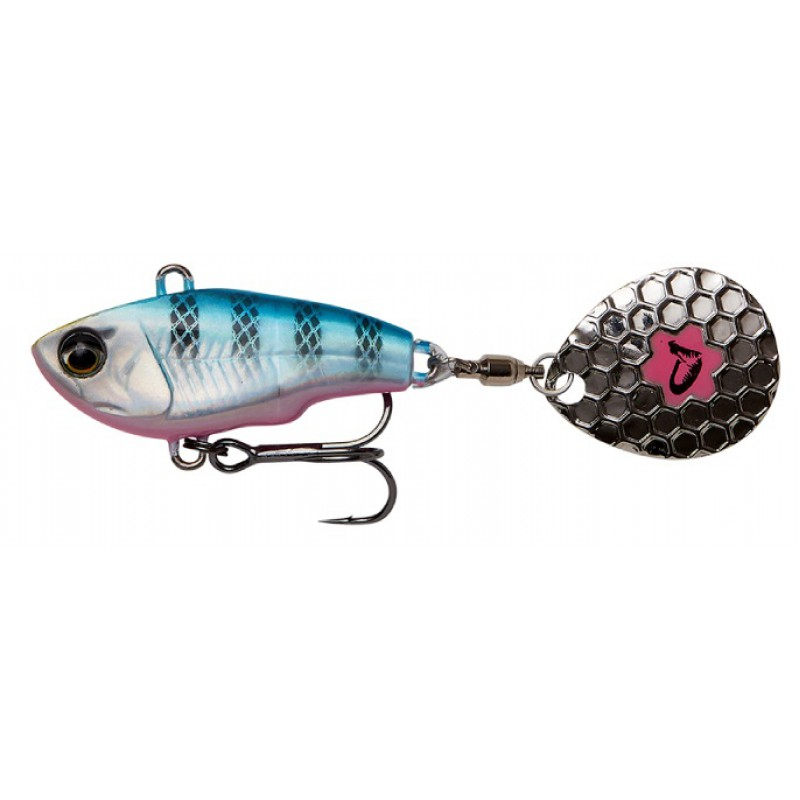 Hibridinis Masalas Savage Gear 6.5cm 16g Skęstantis Blue Silver Pink