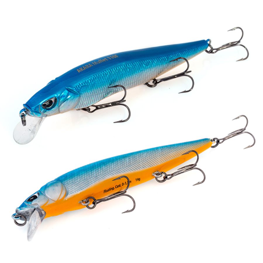 Vobleris AKARA Mullet 110F-A82 14g.