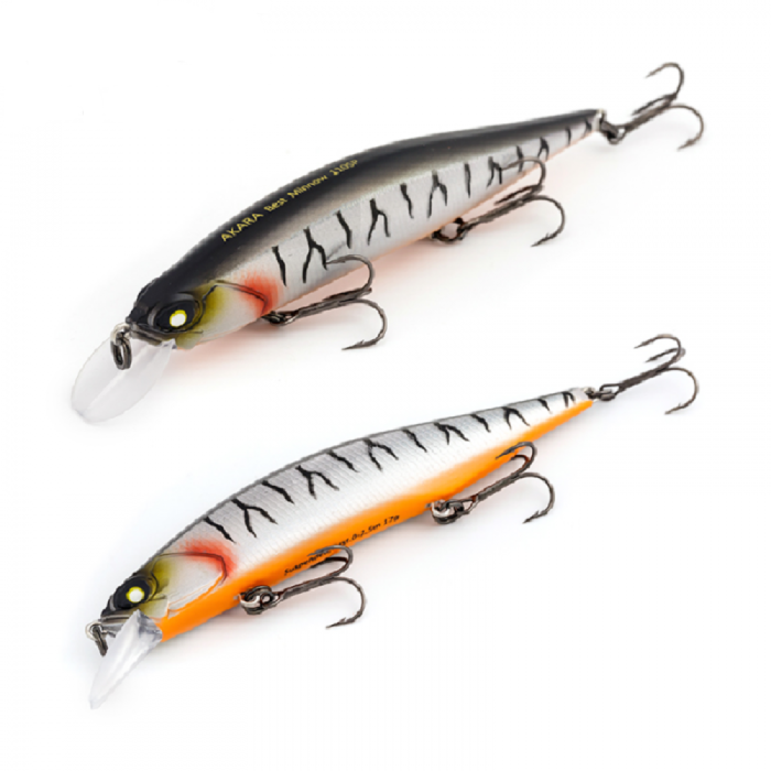 Vobleris AKARA Best Minnow BM100SP, Spalva A109, Svoris 15 g, Plūdrus