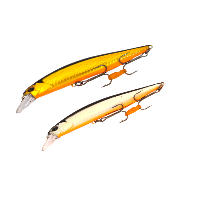 Vobleris AKARA Best Minnow BM100SP, Spalva A23/59, Svoris 15 g, Plūdrus