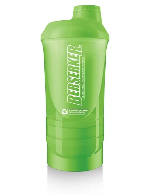 IronMaxx Super Shaker 600 ml. (plaktuvė) - Green spalva