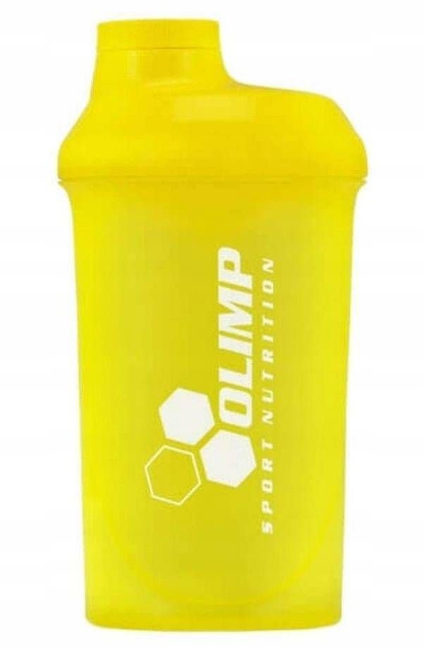 Olimp shaker stay positive work hard 500 ml. (plaktuvė) - Yellow spalva