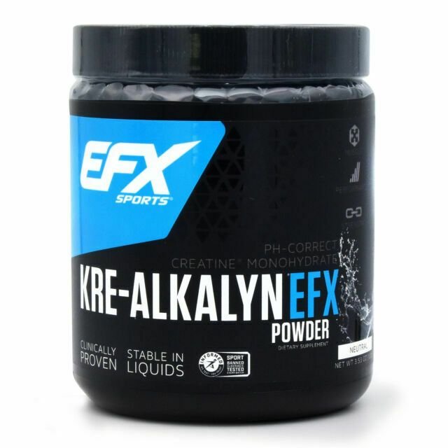 EFX Sports Kre Alkalyn Powder 100 g. - Neutral skonis