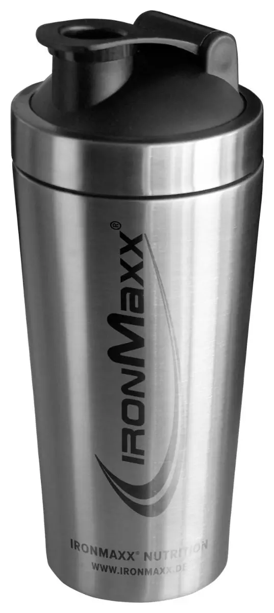 IronMaxx Shaker Steel Silber (plaktuvė) 750 ml.