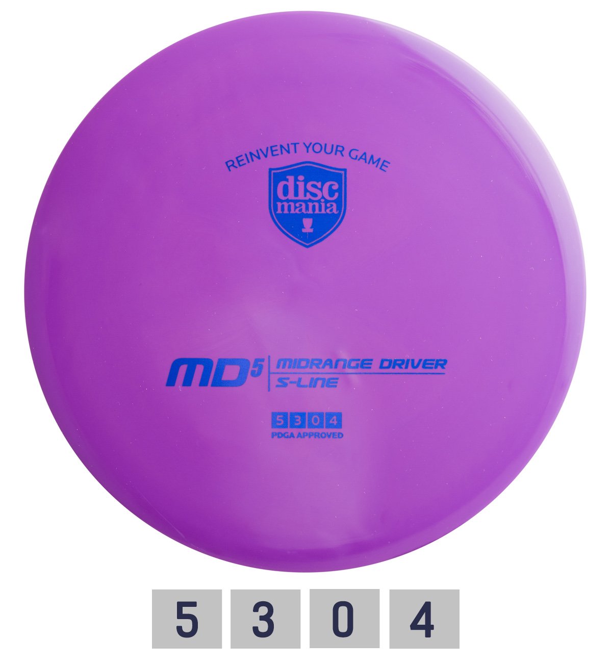 Diskgolfo diskas Midrange Driver S-LINE MD5 light grey