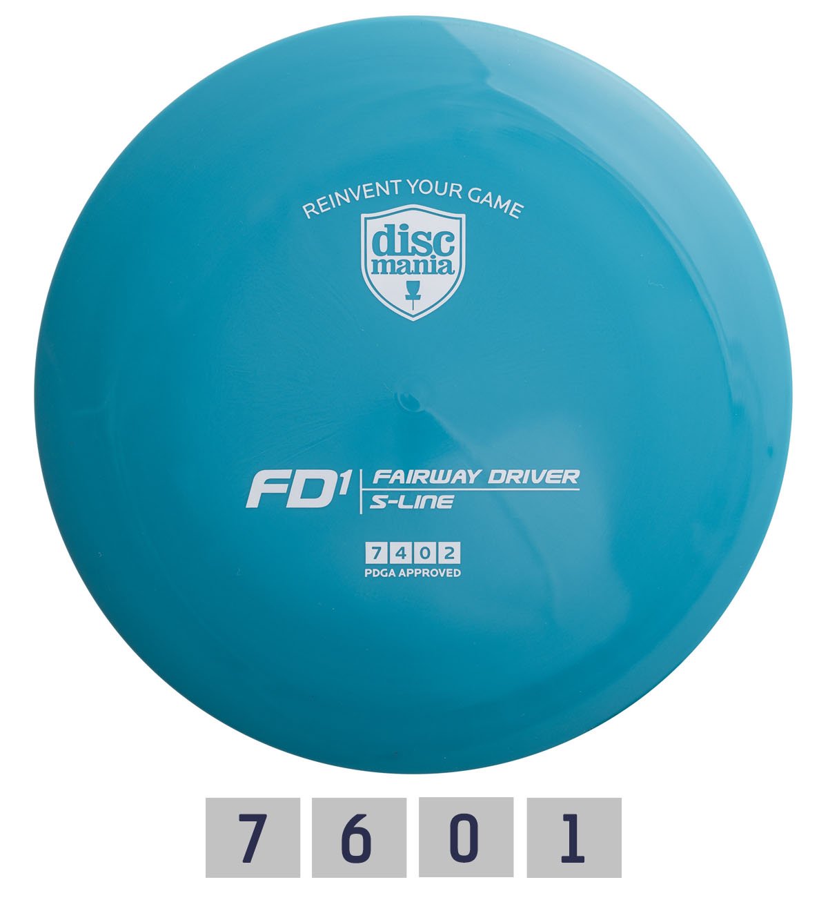 Diskgolfo diskas Fairway Driver S-LINE FD1 Blue