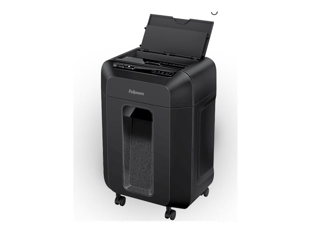 Fellowes Auto Feed Shredder AutoMax 80M | Mini-Cut | AutoMAX 80M | Black | 17 L | Paper shredding | Credit cards shredding