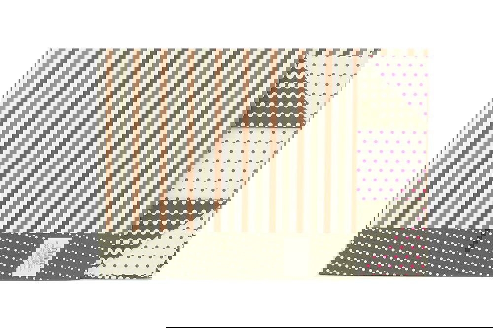 Dovanų dėžutė, išlankstoma, įvairių sp., 24 x 19 x 8 cm