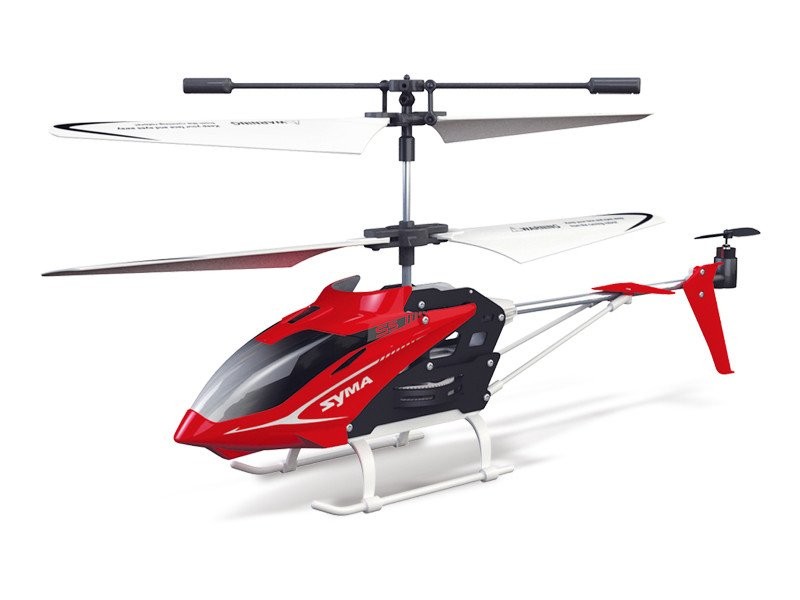 SYMA S5 RC sraigtasparnis, raudonas