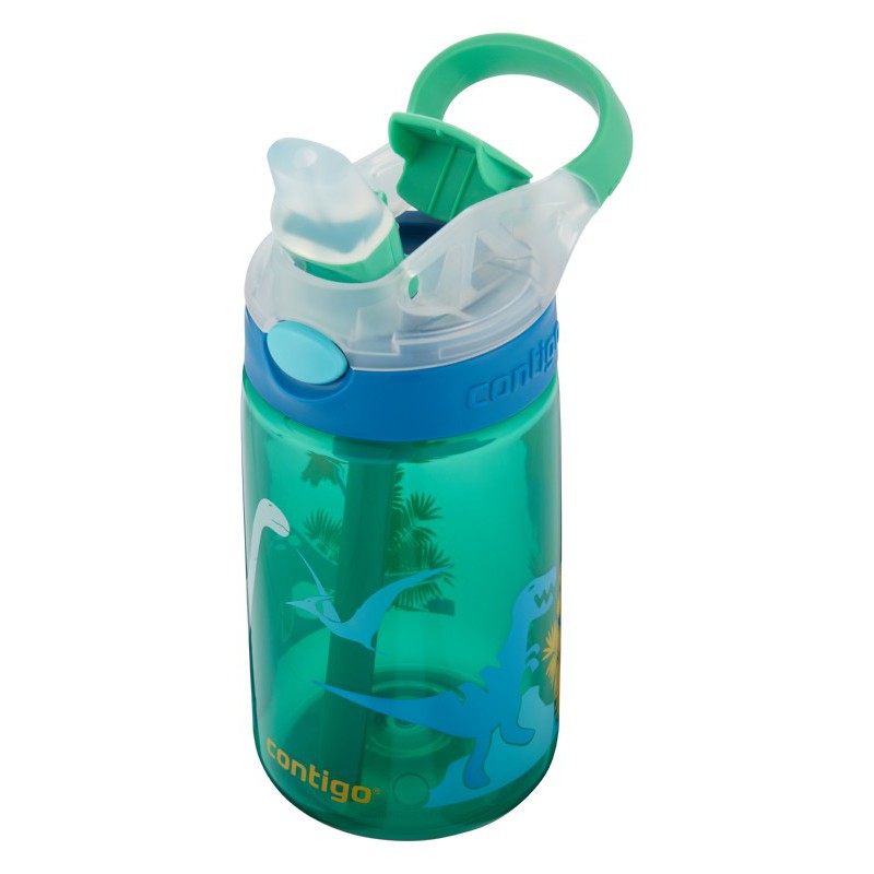 CONTIGO vaikiška gertuvė Gizmo Flip GREEN DINO, 420 ml