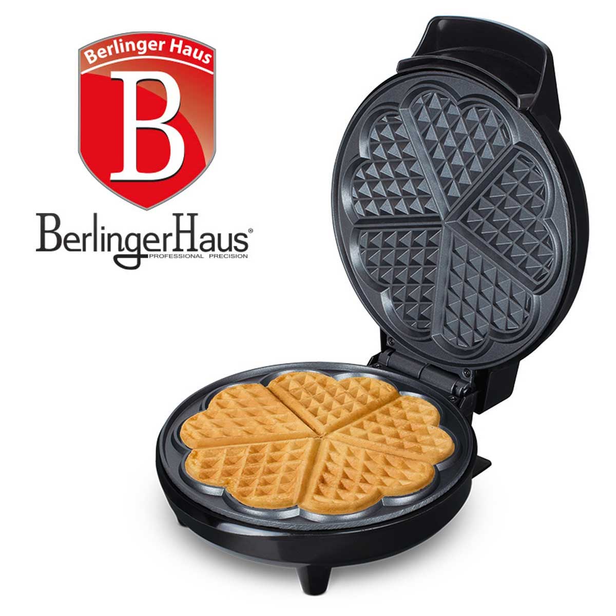 Čirvinių blynų keptuvė BerlingerHaus BH/9450 Rose Gold Edition